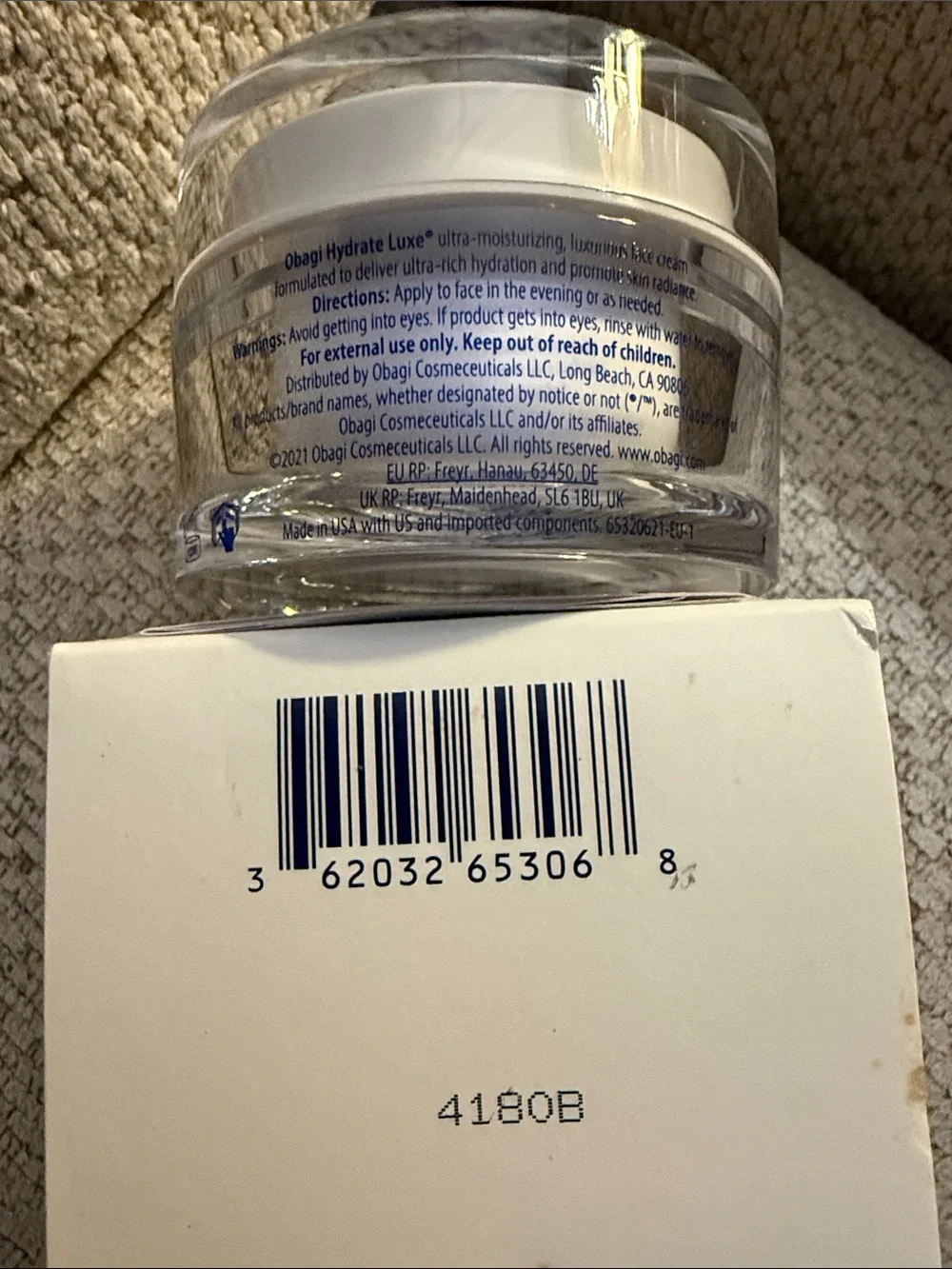 Obagi Hydrate Luxe Moisture-Rich Cream